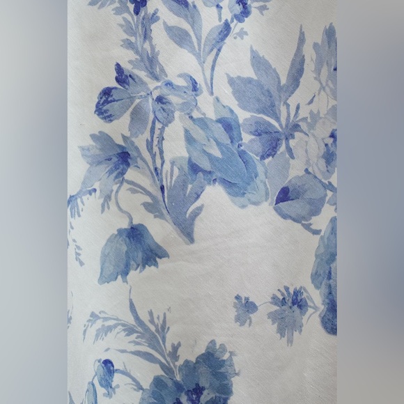 V. Chapman Size 0 Vera Ruffle-Strap Corset Side-Slit Midi Dress - Picture 6 of 6